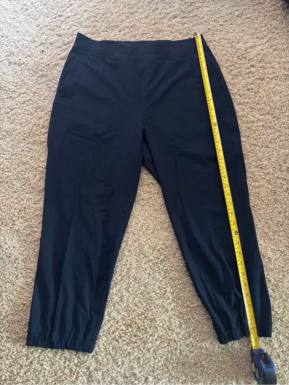Lululemon Like New Navy Jogger Pants Size 10 - Picture 5 of 5
